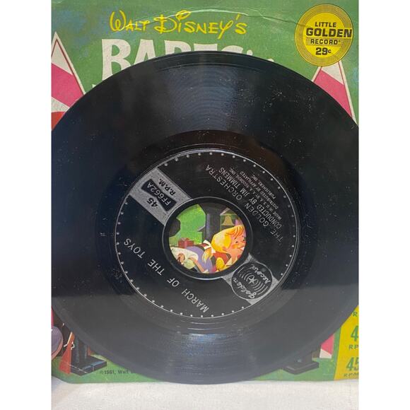 4 vintage Little Golden Records 1960s - Picture 8 of 11